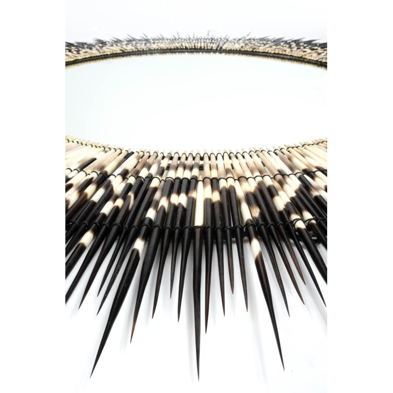 Genuine Quill Accent Mirror, 43" x 43"