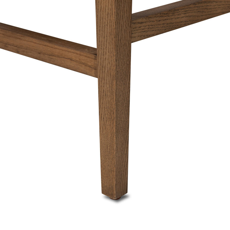 Tabouret Lorretta, Tabouret de comptoir (siège d'une hauteur de 25,9, Mélange de polyester / neige Crypton Nomad