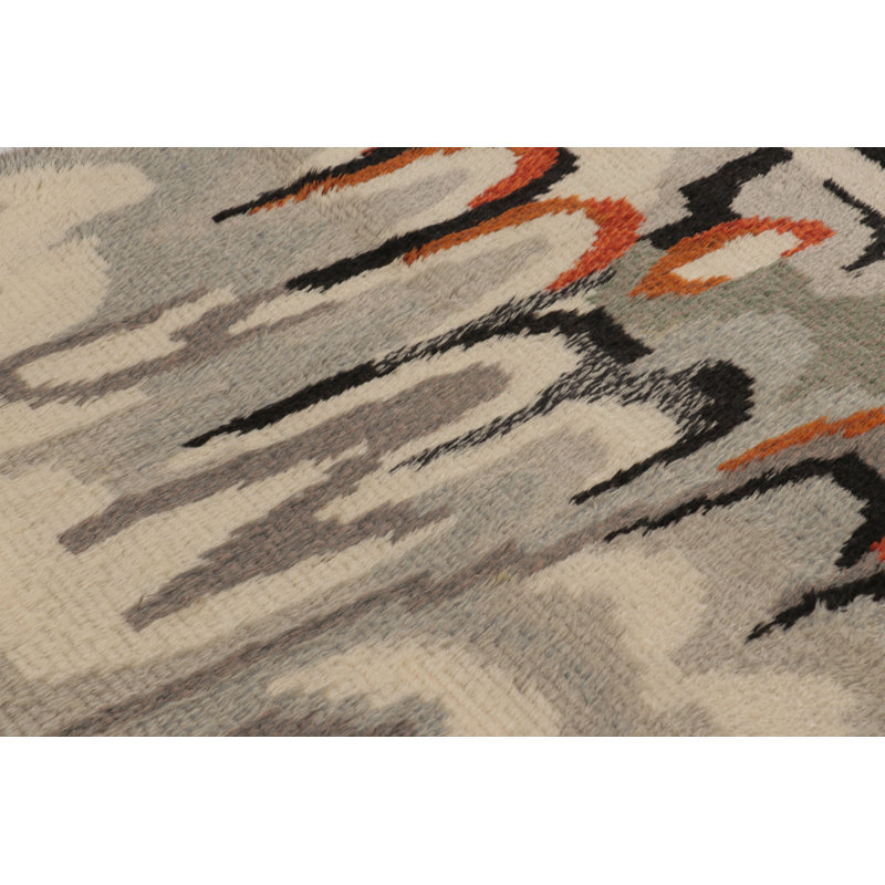 Vintage One-of-a-Kind 4'6X6'5 Hand Knotted Area Rug