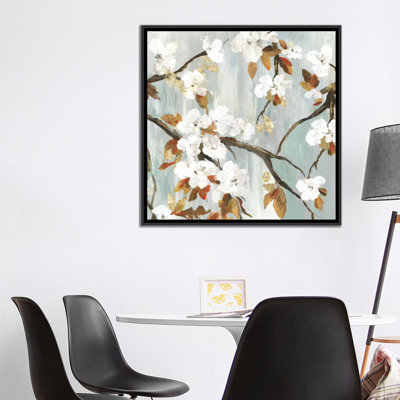« golden fleuris ii », reproduction d’impression sur toile tendue