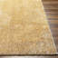 Yellow Modern Shaggy Rug, Plain Easy to Clean Rug For Living Room, Dining Room, Bedroom, Kitchen-1094071805