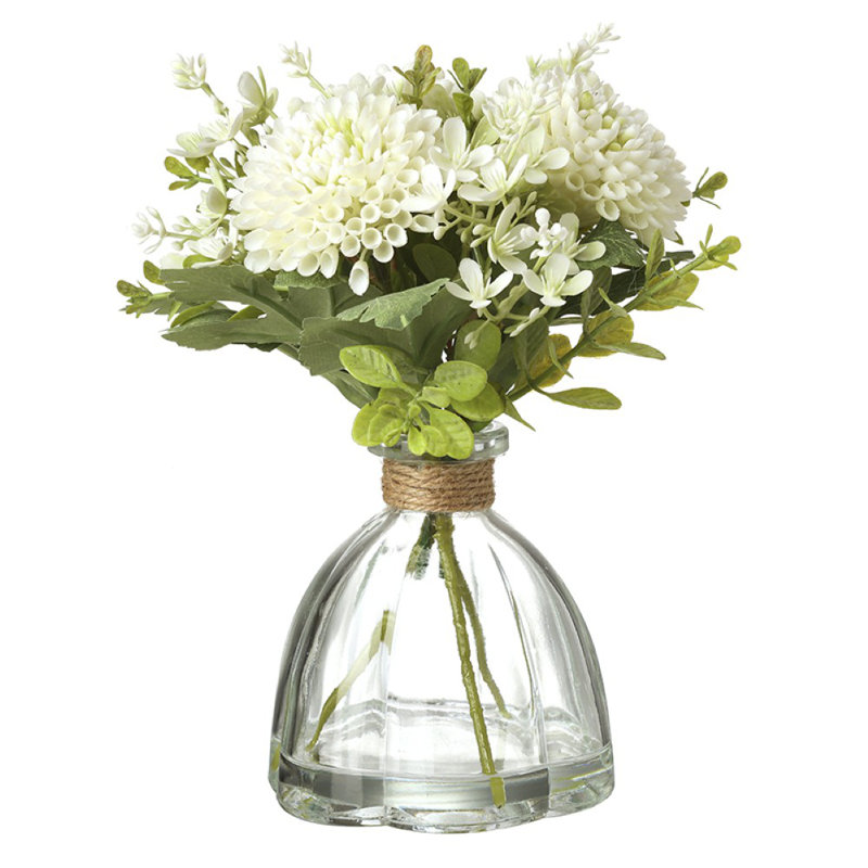 Figurines & Sculptures, White/Green