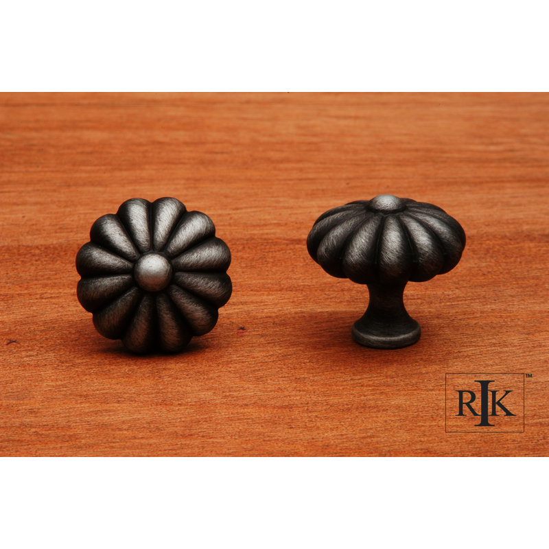 CK Series Knob, Large, Distressed Nickel