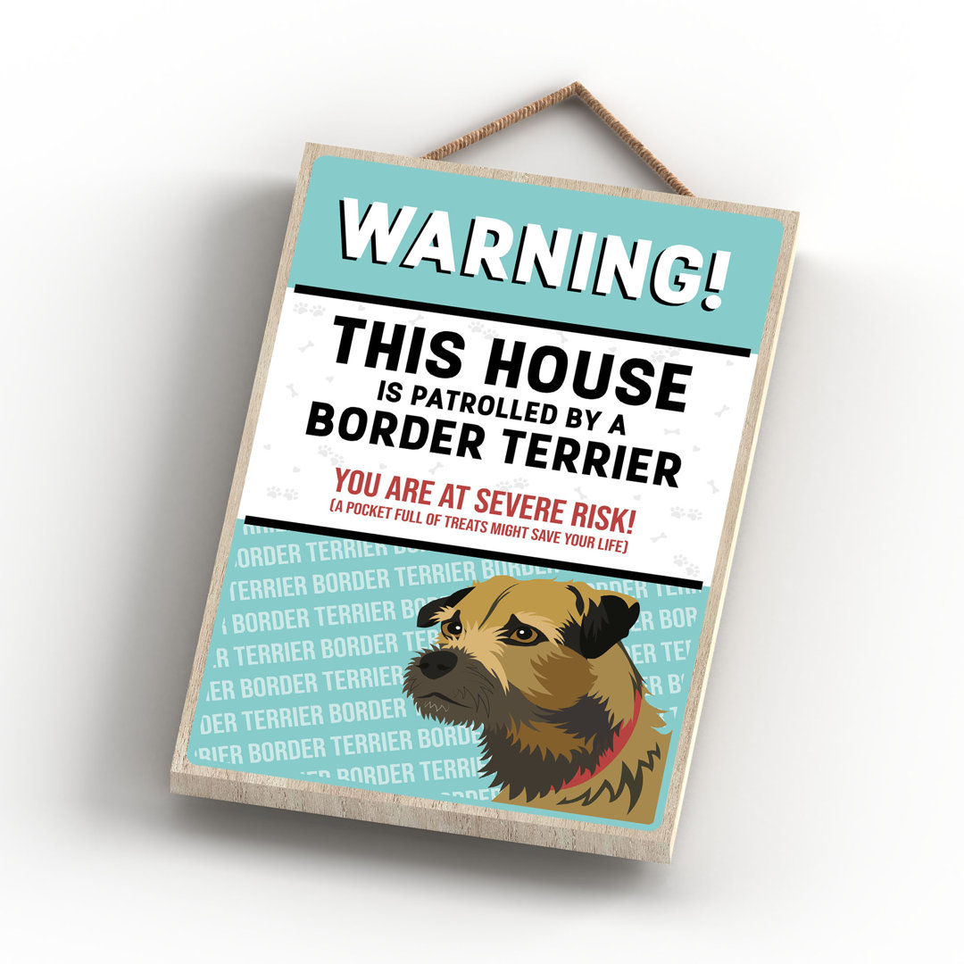 Katie P Border Terrier Wall Décor