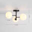 Plafonnier semi-encastré 3 lumières