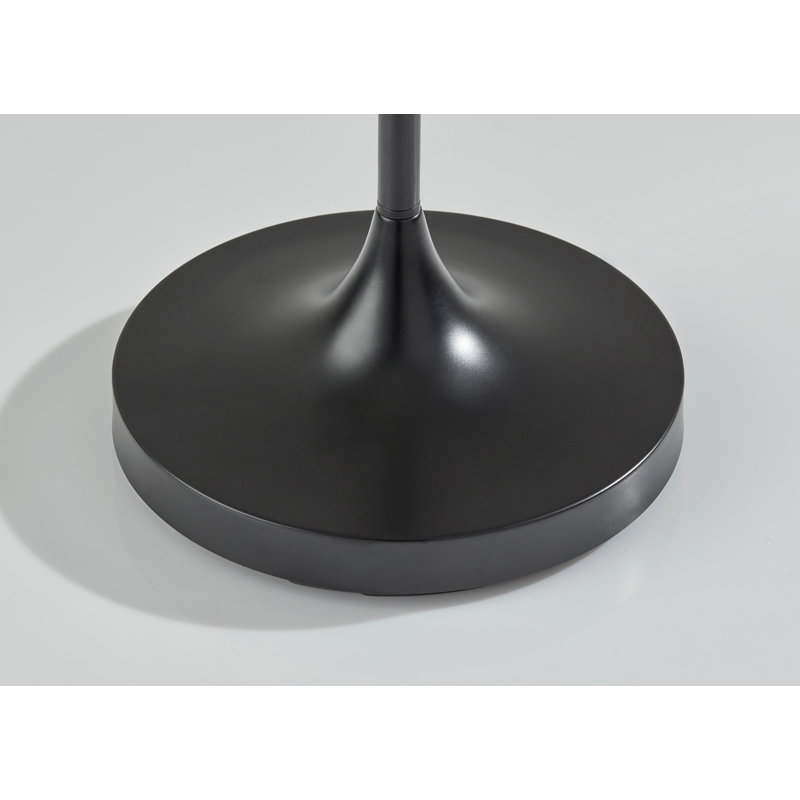 Lampe sur pied Elodie, Noir