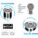 R.W.FLAME 360 Degree Oscillating Tower Fan with Quiet Cooling, 24H Timer, Remote Control, 8 Wind Speed