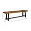 Ensemble de 2 bancs d'extérieur-1210483926