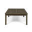Ensemble de canapé 3 places et table Perla, gris foncé