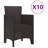 10 - Person Patio Dining Set with Rectangular Table