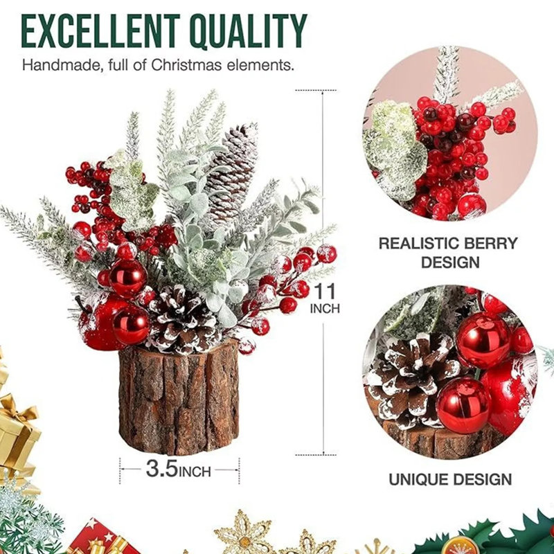 Petit sapin de Noël artificiel de table