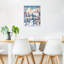 «Winter Scene», art mural sur toile sans cadre 16 po x 20 po