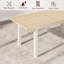 Extendable Metal Base Dining Table