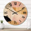 Horloge murale rétro Vintage City of Gold-265296791