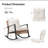 Bhawna Rocking Wicker Patio Chair