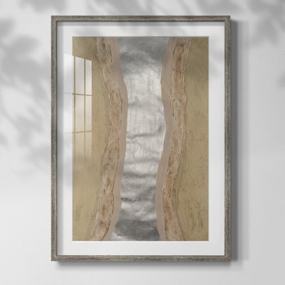«Printed Compaction I», reproduction encadrée