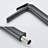 Single Hole Single-Handle High-Arc Modern Bathroom Faucet