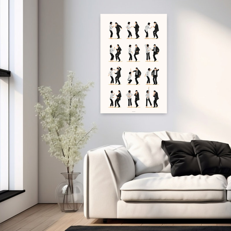 Art contemporain Art contemporain, H 36 po x l 24 po