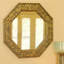 Circle Solid Wood Mirror