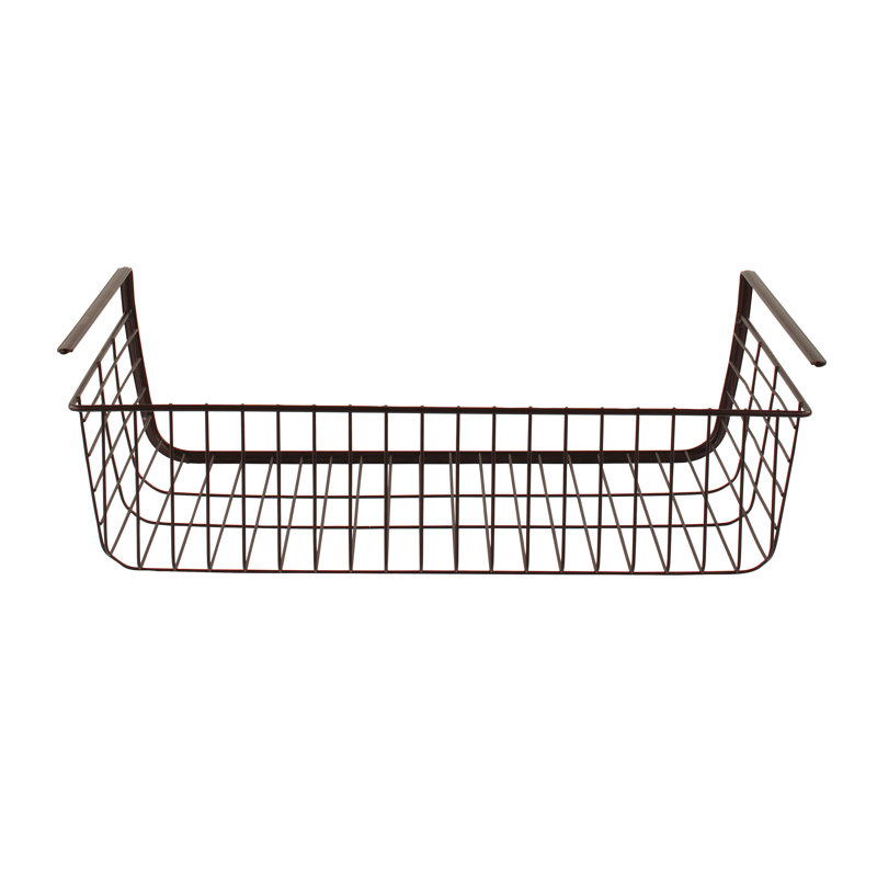 Ashely Steel Under Shelf Basket, Bronze