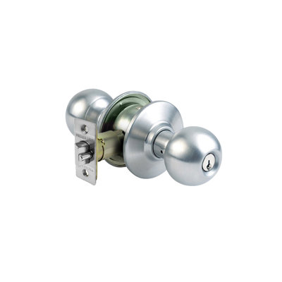Knobs With Deadbolt Reversible Entry Set