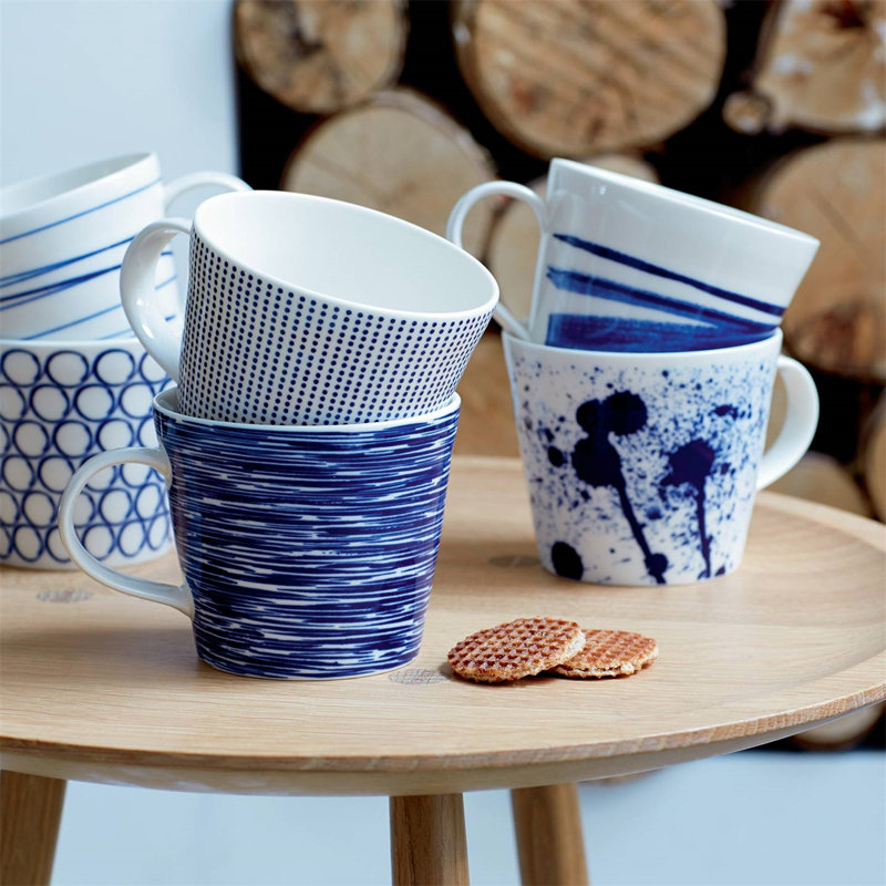 Royal Doulton Pacific Blue Dots 13.5floz Mug