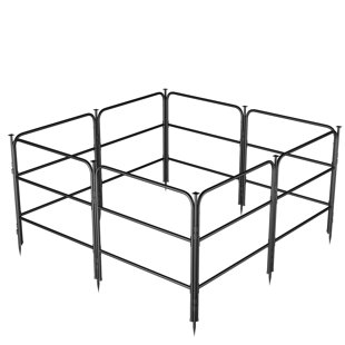 Système de barrière pour chevaux RINLAIN | Barrière de ferme à cheval robuste avec rampes équestres et accès aux enclos pour des enclos extérieurs sécurisés