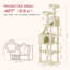 Cat Tree 208cm H Cat Tree-2067341511