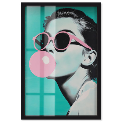«Retro Chic II Shadowbox Print Modern Pop», art mural