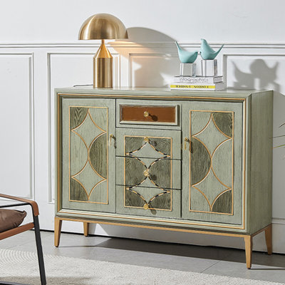 American Style Stainless Steel Multi-Functional Accent Cabinet