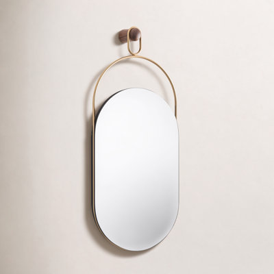 Miroir de salle de bain Espejo Eslabon par Andres Martinez