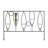 Vinifera Fence Sections, pack of 2