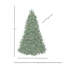 90' H Lighted Artificial Christmas Tree