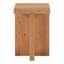 Solid Wood End Table-1739734820