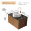 Meuble-lavabo mural 30 po avec lavabo, meuble de rangement mural moderne-404904544-404904573