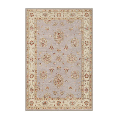 Tapis gris/bleu/brun traditionnel Patao