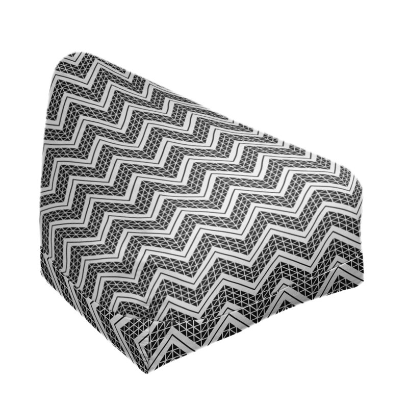 Sac de pois, H 27 po x L 30 po x P 25 po, Pas de bourre, Noir