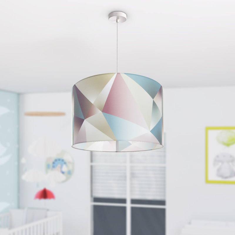 Drum pendant lamp 1-light Onesimos