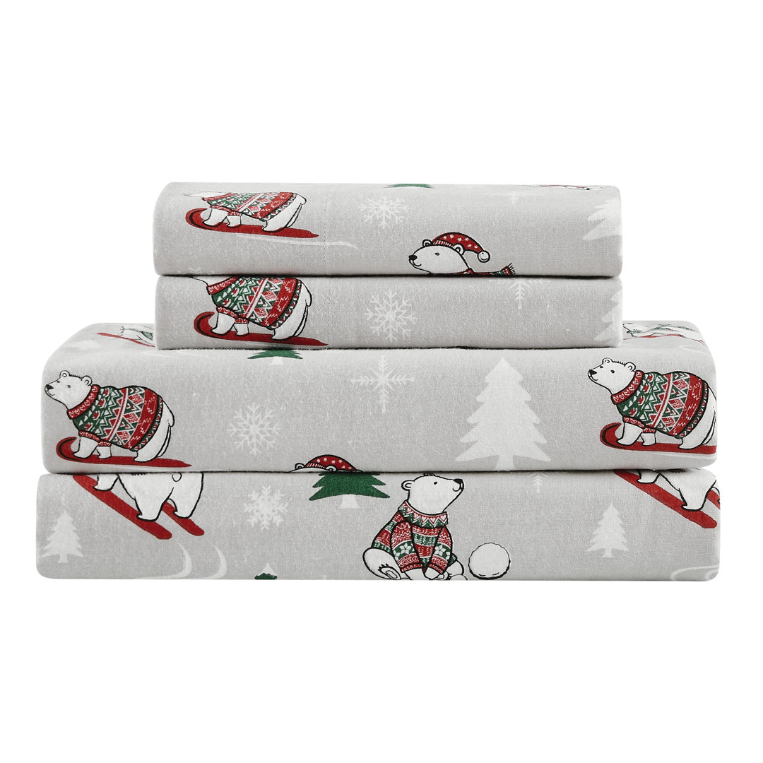 Truly Soft Polar Bears 100% Cotton Guest Room Sheet Set Case Pack Truly Soft 