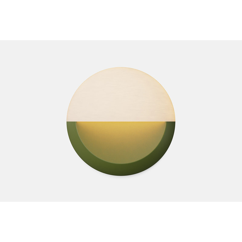 Proton Wall Sconce, Olive