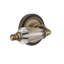 Crystal Parlor Interior Mortise Door Lever with Rope Rosette-523872407