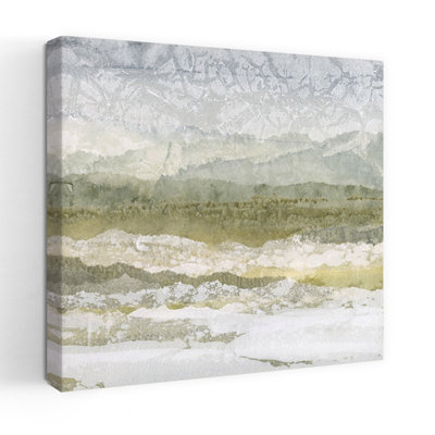 Art contemporain, paysage de plage contemporain