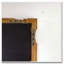 Miroir mural doré de style bambou