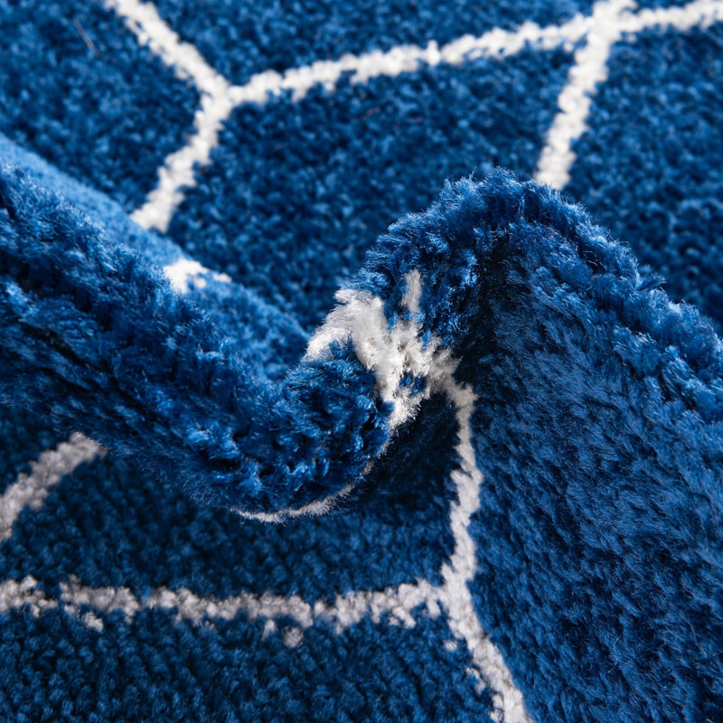 Debrodie Geometric Indoor Rug, Square 5'3"