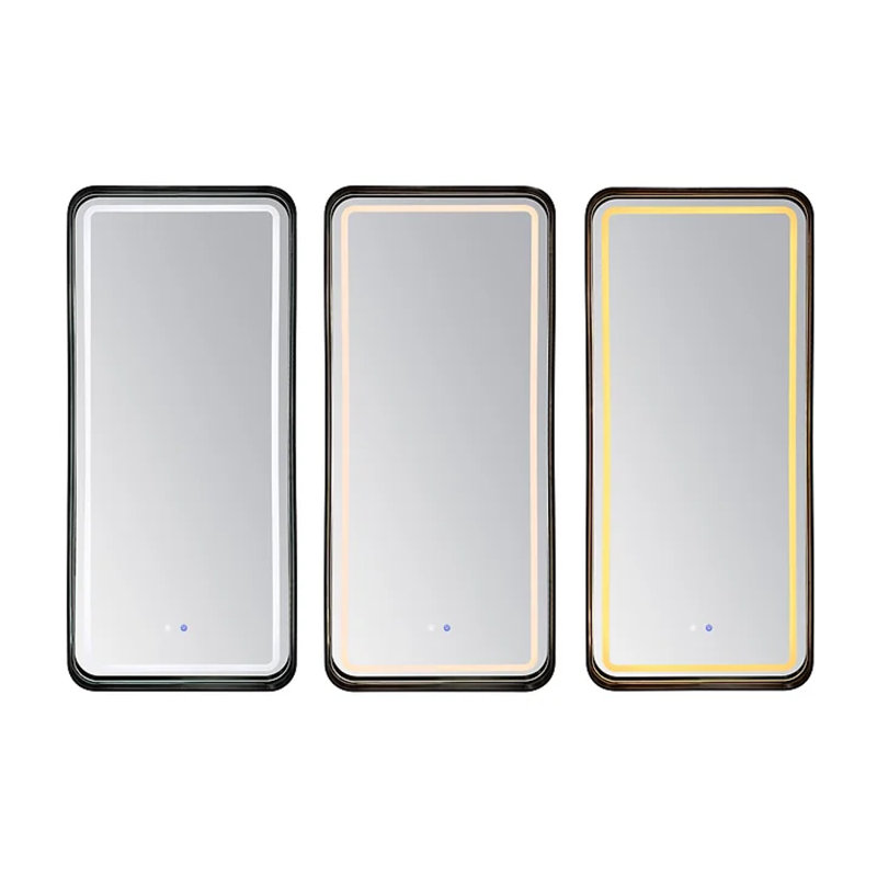 MODEST LED Floor MIRROR, Black