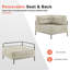 Fauteuil d'angle large Kevene 36,2-1957157856