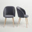 Atlas 50cm H Polyester Blend Upholstered Side Chair-313145760