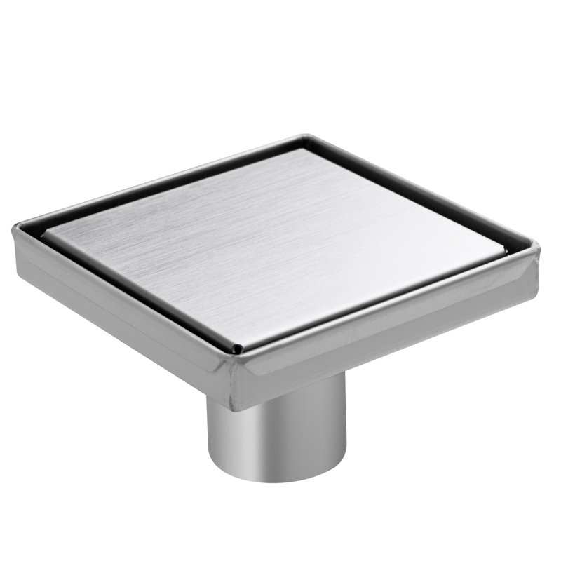 Stainless Steel Square Linear Floor Shower Drain