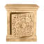 Francisque 60cm W Solid Wood Bedside Table