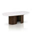 Table basse ovale en pierre véritable Luca-1228765842
